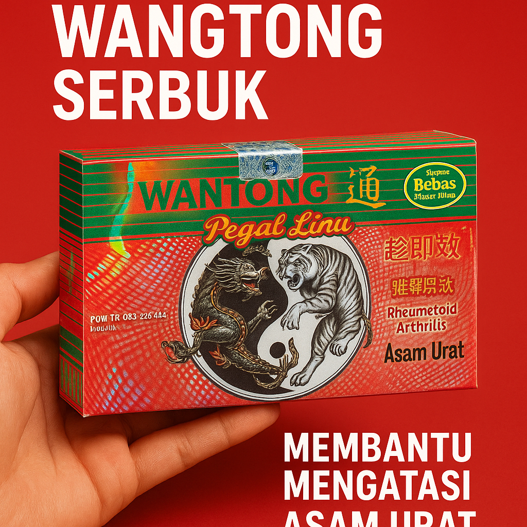 

jamu 1 box isi 30 sachet serbuk(wan-tongs)