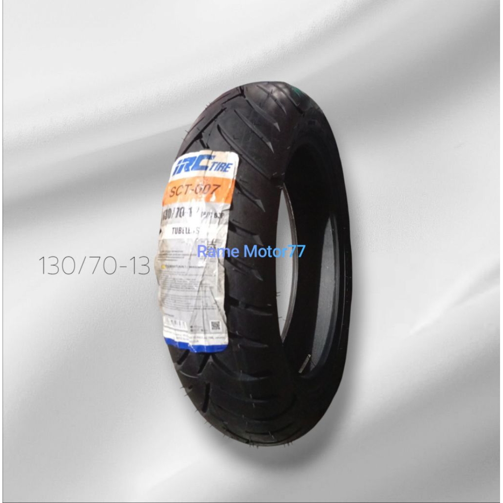 Ban luar 130/70-13 SCT-007 tubeless IRC