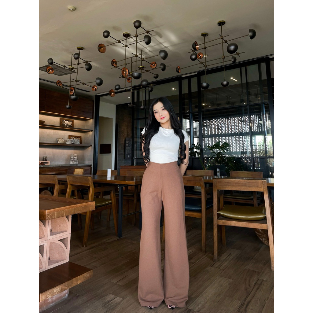 Dindafashionbali - Ladura Pants - Celana Panjang - Kulot viral - Celana Panjang kekinian wanita