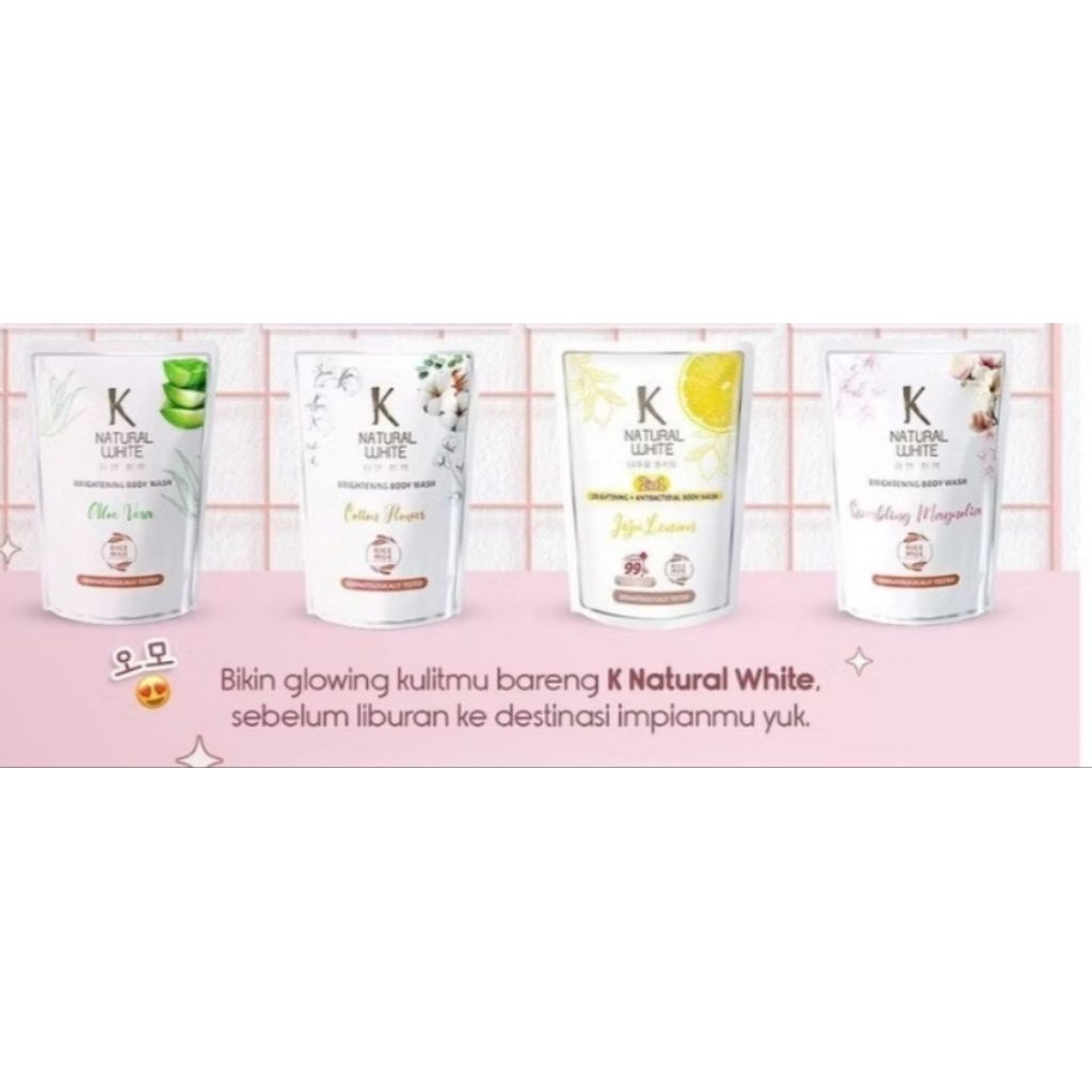 Sabun Mandi Cair K Natural white
