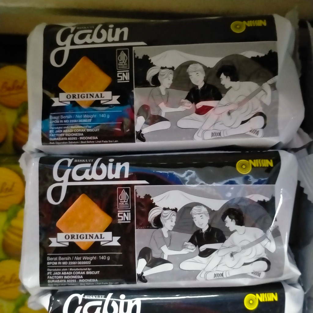 

Nissin gabin Original 140gr