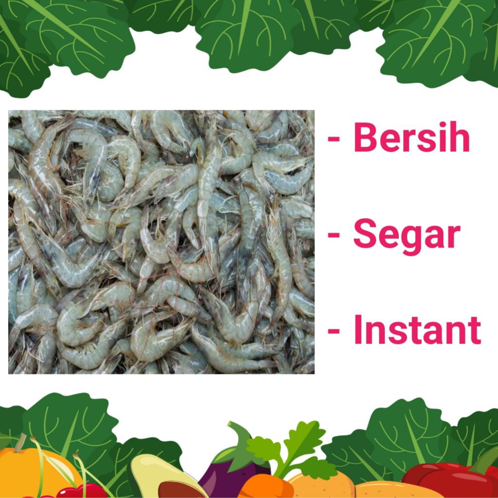 

UDANG TAMBAK SEGAR & BERSIH - PALEMBANG