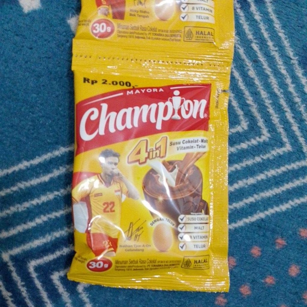 

Energen champion susu coklat 10 sachet