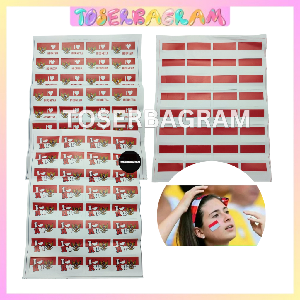 

Stiker Pipi 17 Agustus Stiker Pipi Republik Indonesia Stiker Pipi