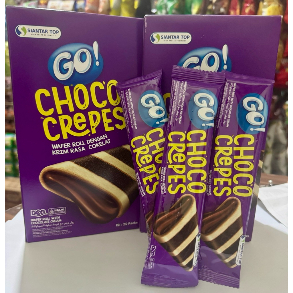 

Go Crepes cokelat box (20pcsx12,5g) ECER per box