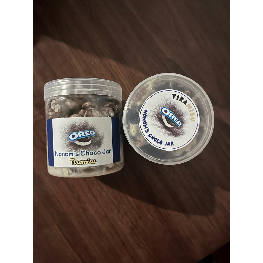 

nonoms choco jars oreo tiramisu