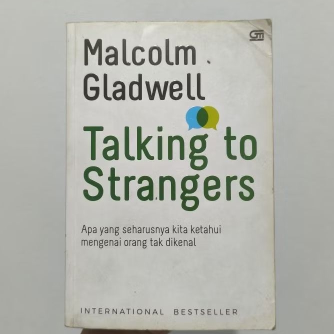 Buku Talking to Strangers - Malcolm Gladwell