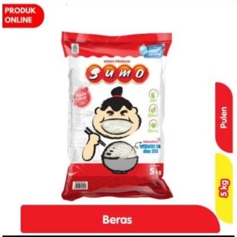 

Sumo Beras Fortifikasi Kemasan Merah 5 kg