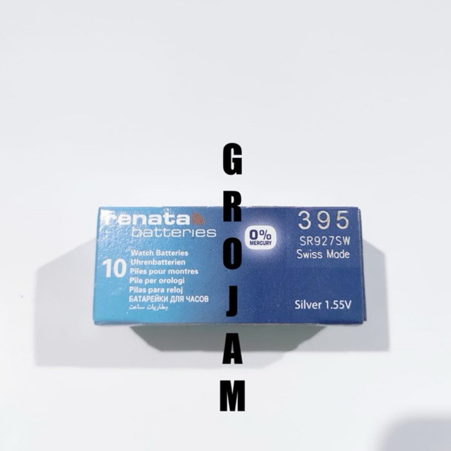 Harga 1 Box, Renata 395 Renata 927 Renata SR927SW Baterai 395 Baterai 927 Original