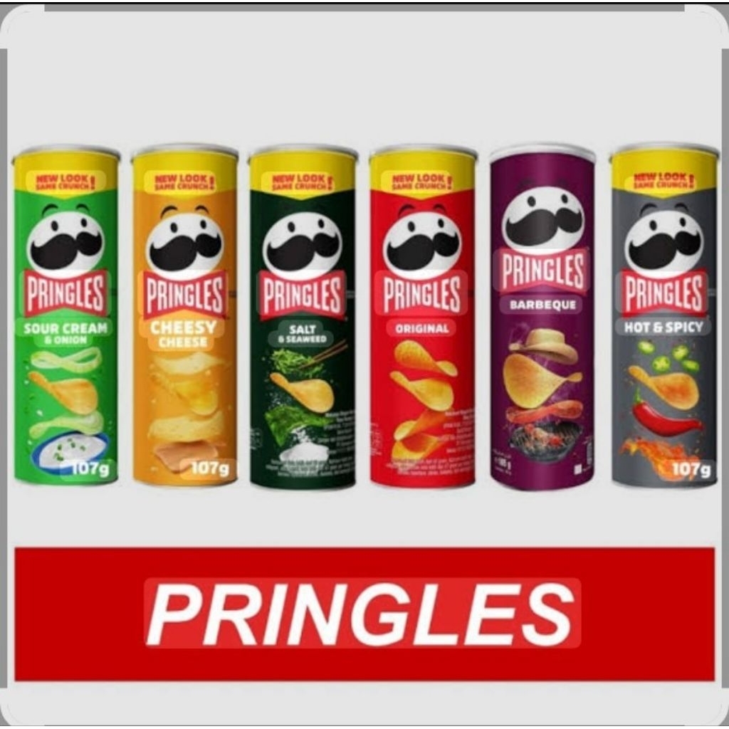 

Pringles Potato Crisps 102g Qneka Rasa