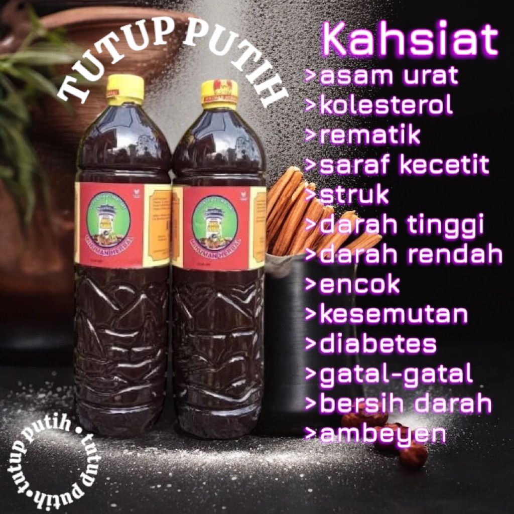 

JAMU HERBAL AMPEL TUTUP PUTIH