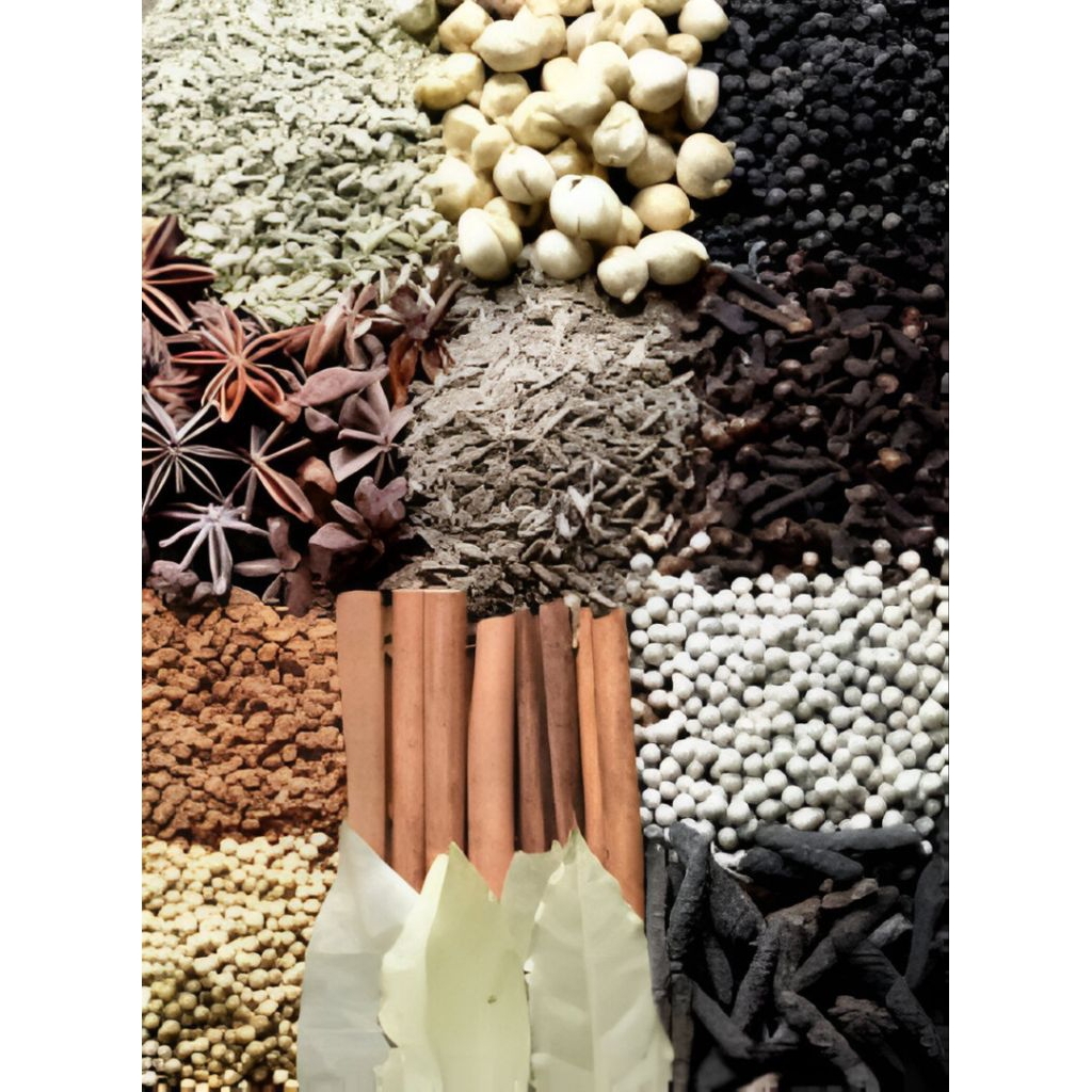 

Aneka Rempah Dapur Lengkap | Jinten, Kemiri, Kapulaga, Lada, Udang Rebon, Bunga Lawang, Kayu Manis, Bawang Putih, Cengkeh, Biji Pala, Ketumbar, Asem Jawa, Gula Pasir, Gula Merah, Ebi kering, Terasi Udang, Kacang Tanah Mentah