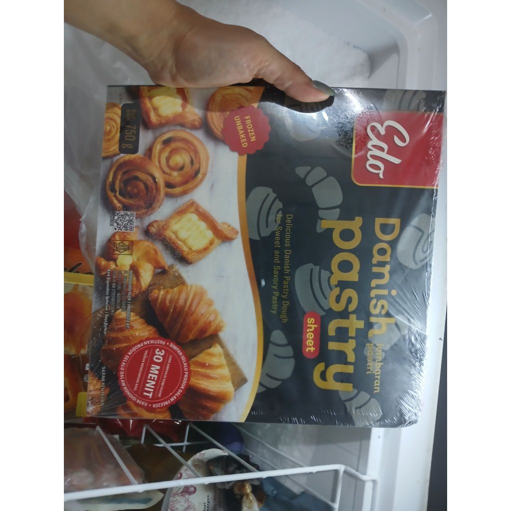 

edo danish pastry sheet pack 750 gr grozen