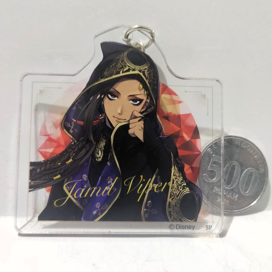 Disney Twisted Wonderland Ceremonial Uniform Acrylic Key Holder Collection Vol.2 - Jamil Viper