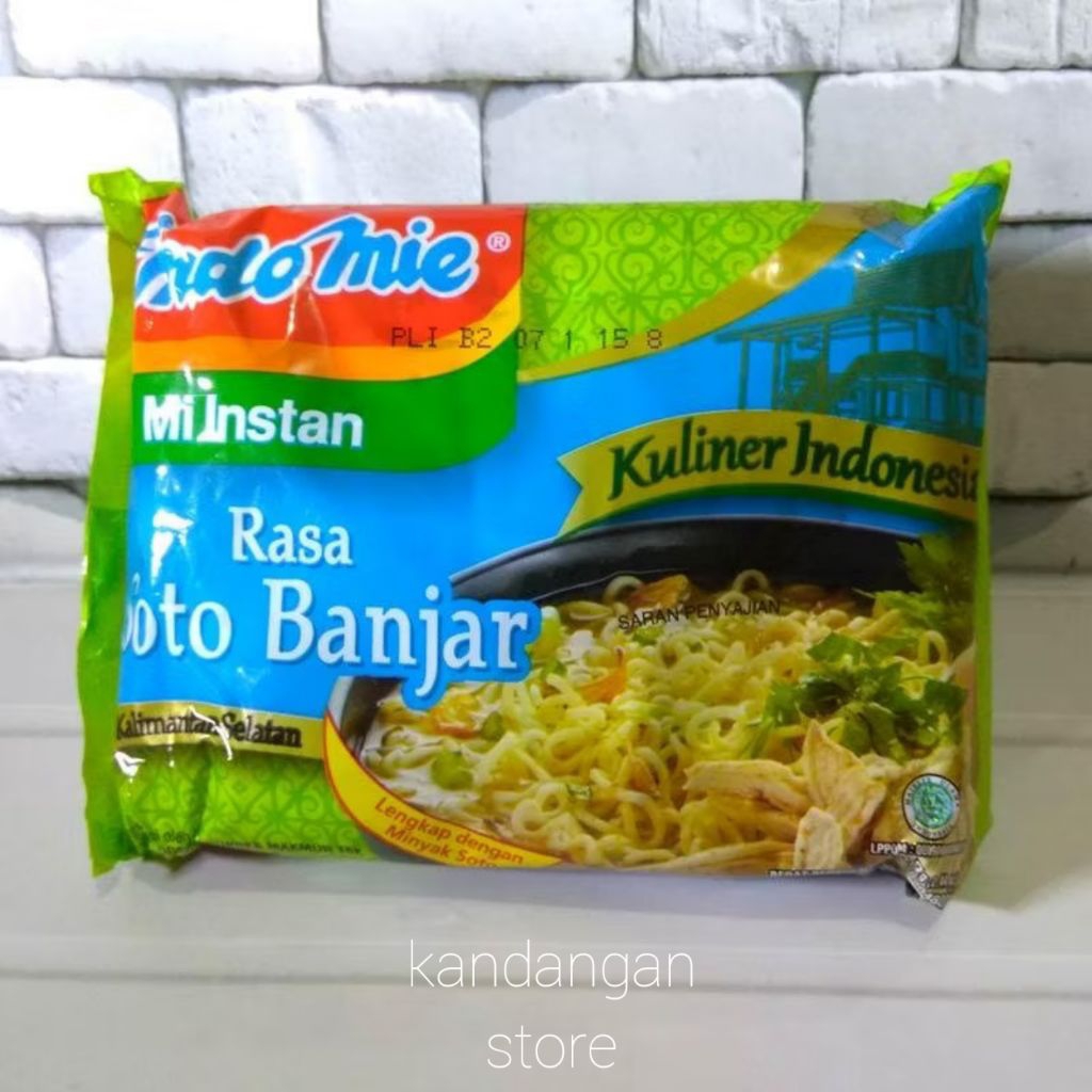 

INDOMIE MIE INSTAN SOTO BANJAR KHAS KAL-SEL