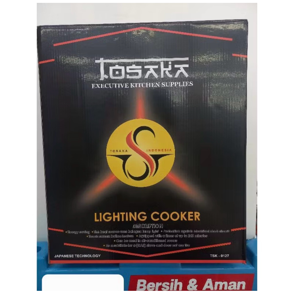 Tosaka kompor lampu hemat listrik