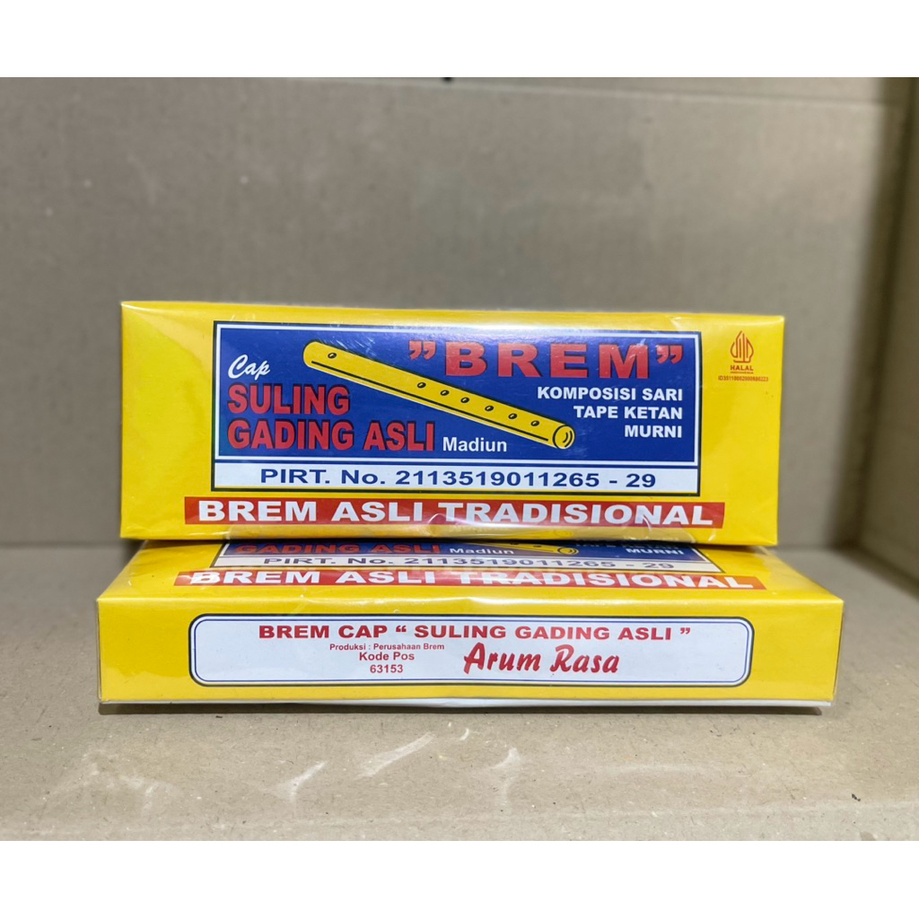 

BREM MADIUN CAP SULING GADING ORIGINAL ASLI