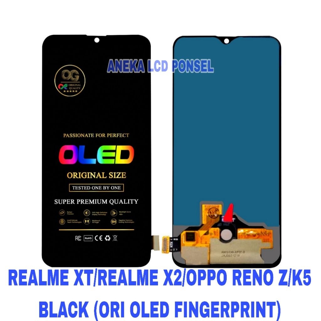 LCD REALME XT/REALME X2/RENO Z/K5 ORI OLED FINGERPRINT)