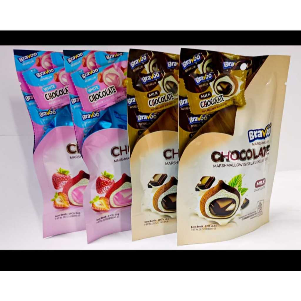 

Bravoo Chocolate Milk & Stroberi # Best Seller Harga Grosir