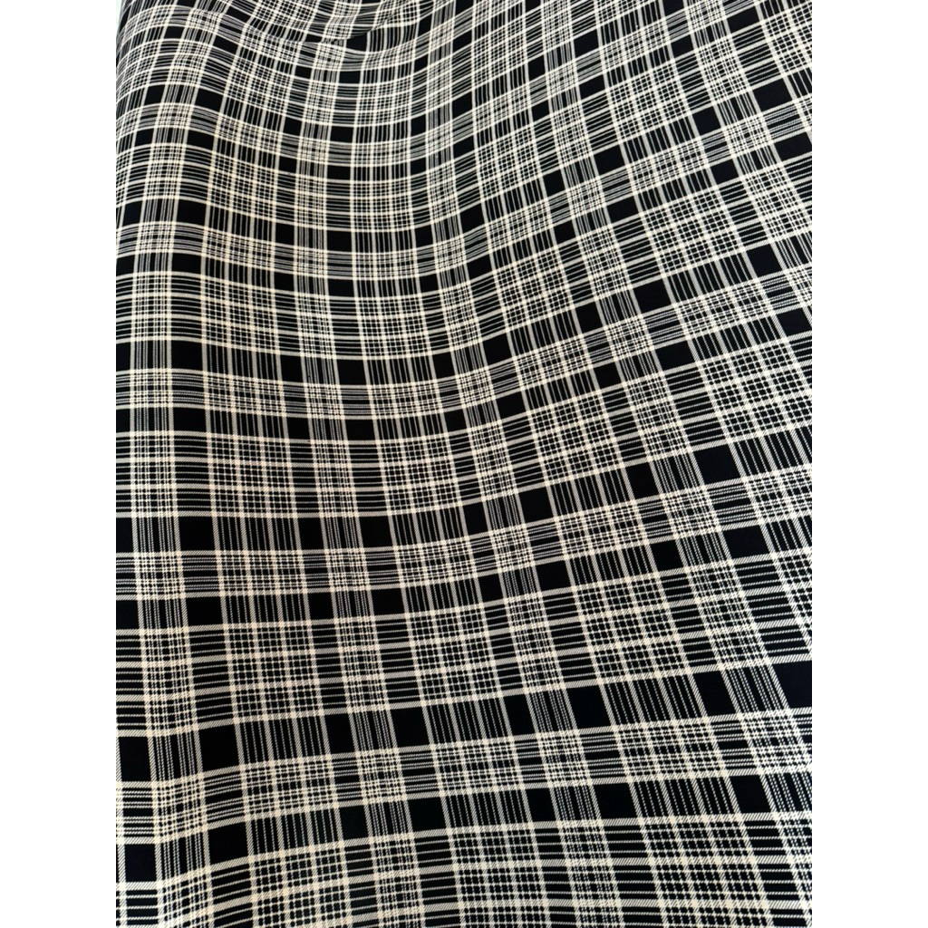 kain katun rayon visscose-kain premium-motif kotak kotak beseller-kain meteran-by geulis