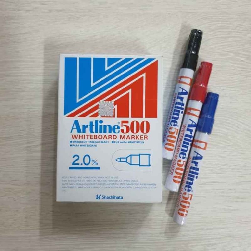 

Spidol Artline 500 White Board 2.0 mm Harga 1 Pak (12pcs)