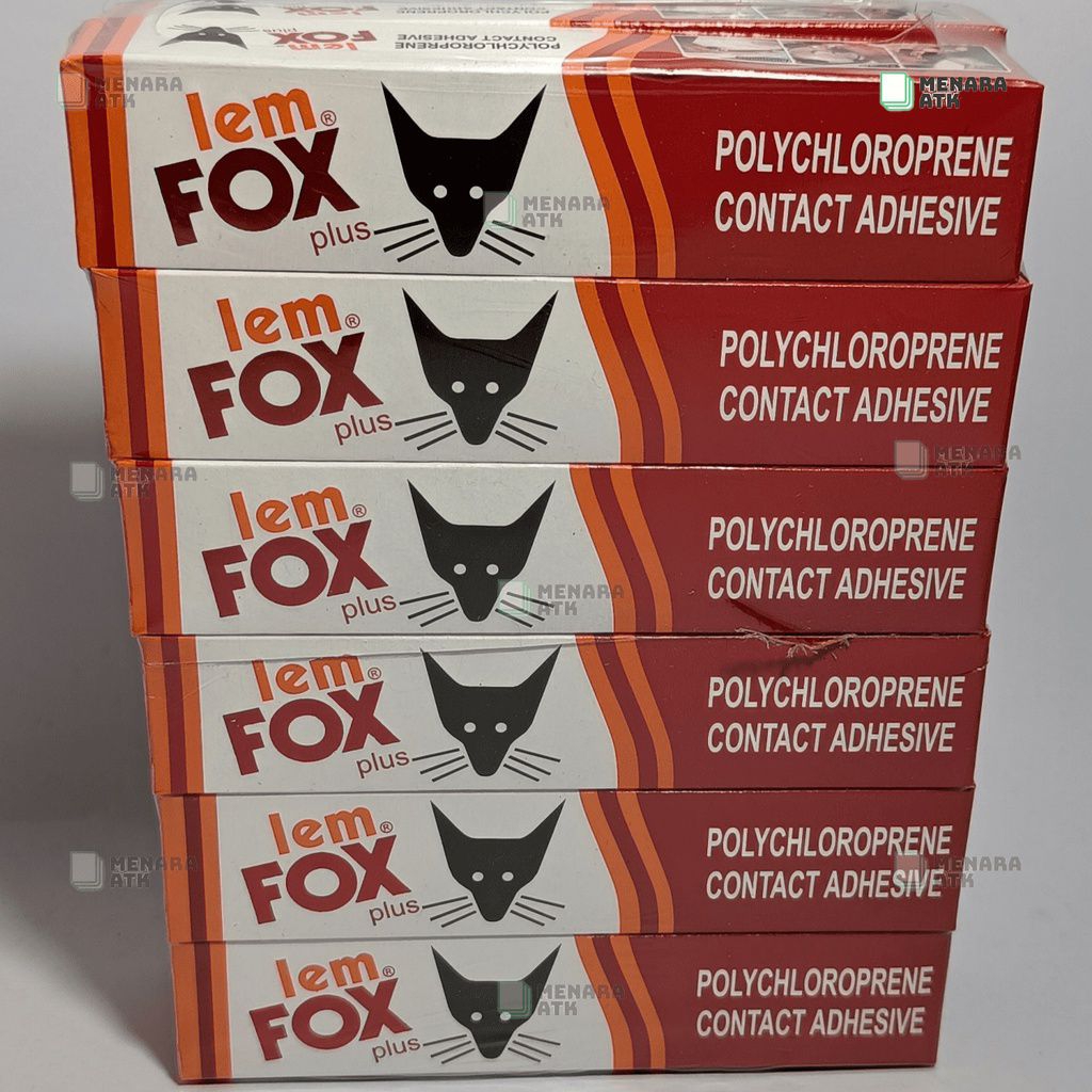 

LEM FOX PLUS TUBE 20G ORIGINAL 1 PAK ISI 12 PCS