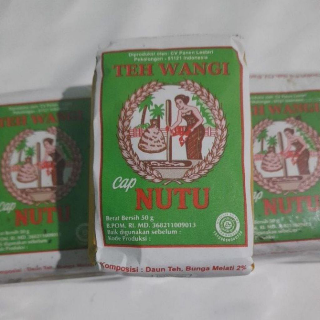 

TERMURAH BISA ( COD )TEH NUTU SATU PACK ISI 10 ( 50Gr)
