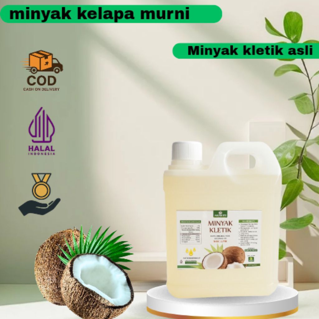 

minyak kelapa kletik murni 1liter