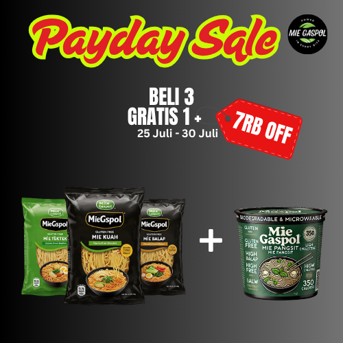 

Promo payday buy 3 free 1 + potongan harga 7rb