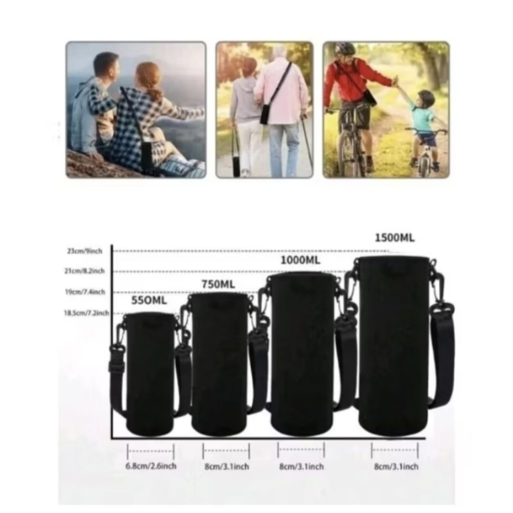 Tas Botol Tas Pembawa Botol Minuman Selempang