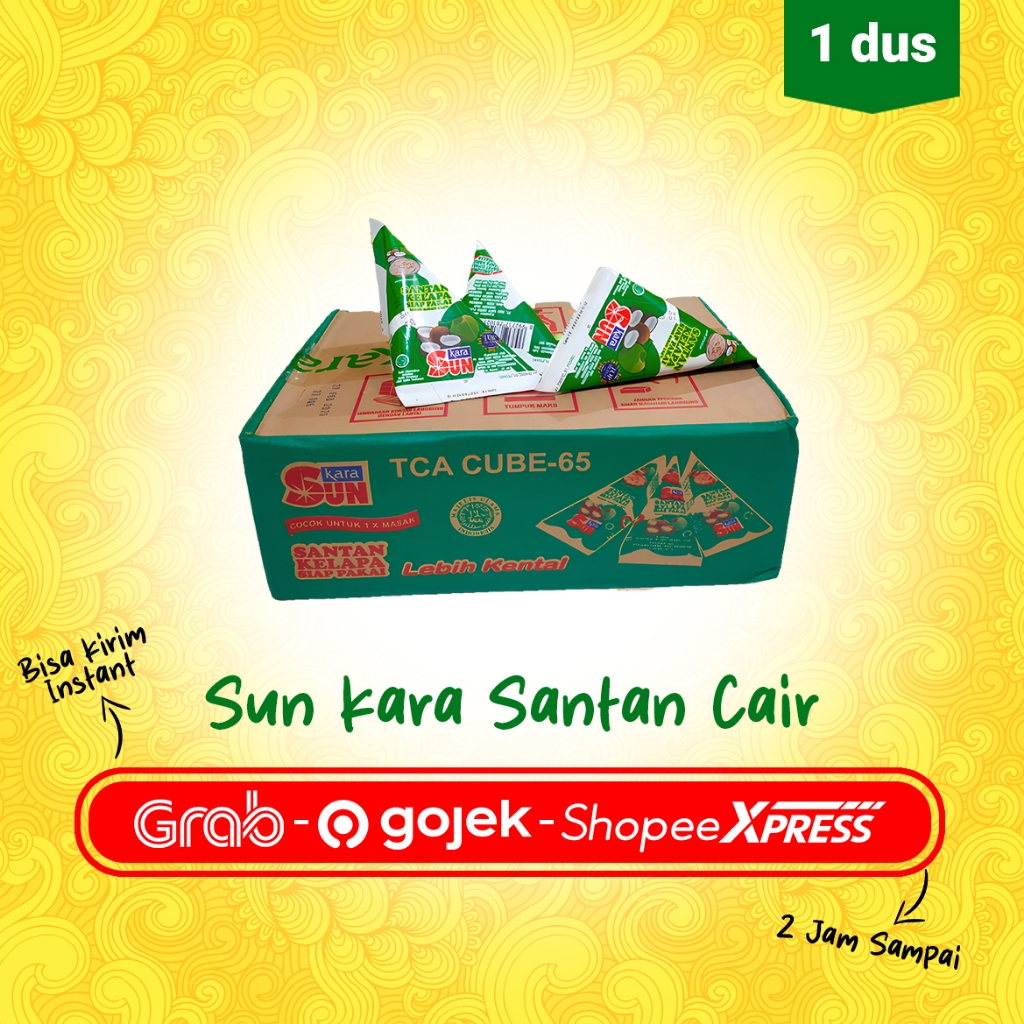 

Sun Kara Santan Cair TCA 65 ml | 1 Dus isi 36 pcs