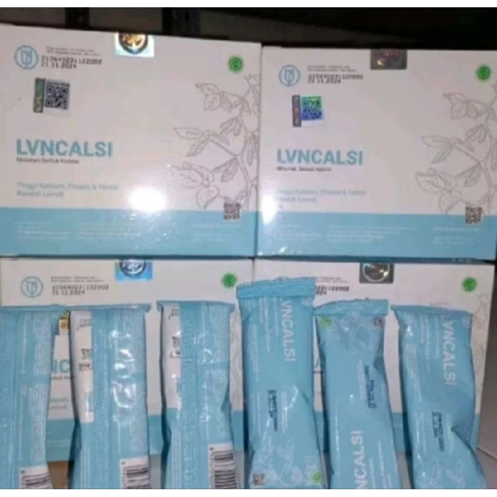

LVN CALSI Minuman Serbuk Kedelai 1Box isi 10 Sachet