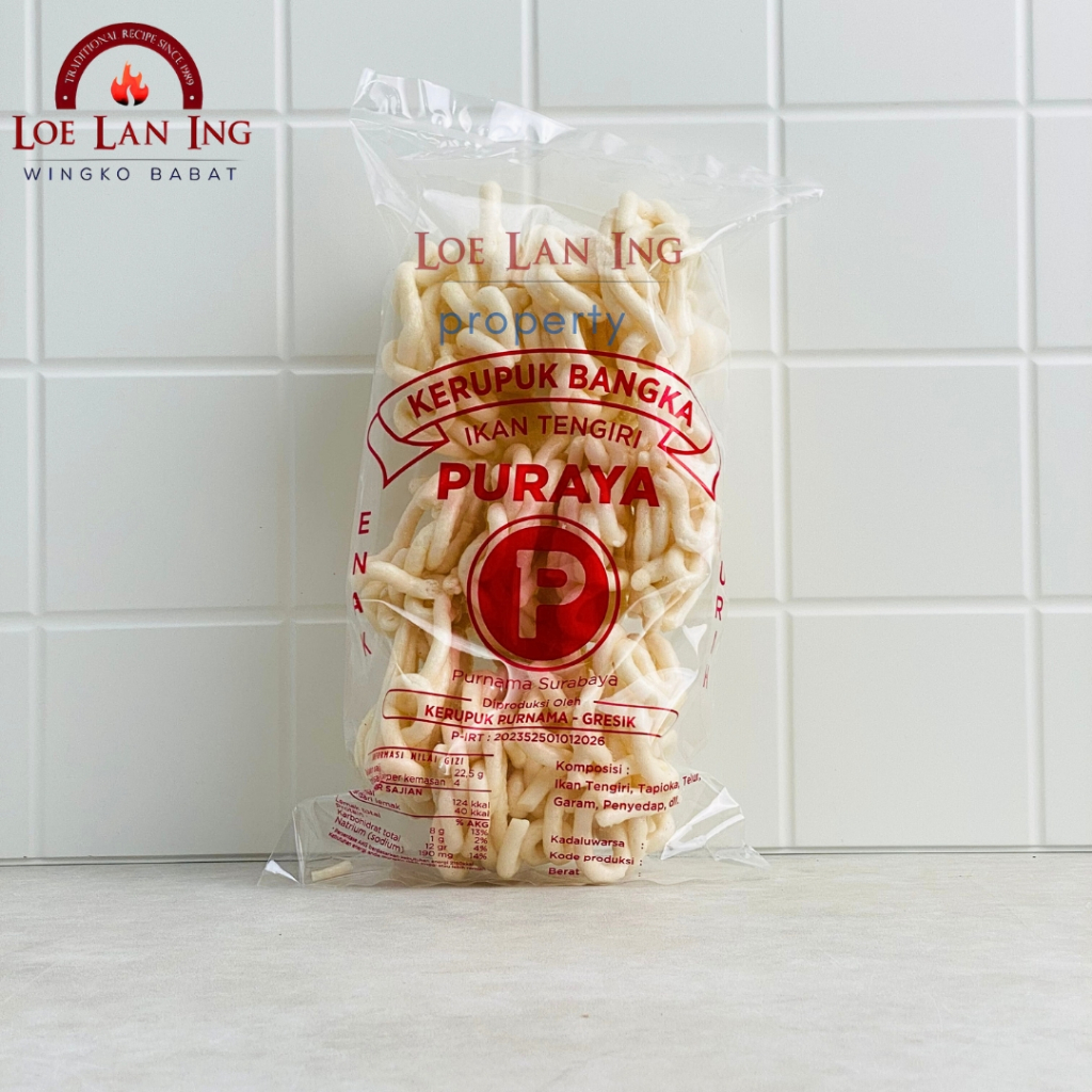 

Purnama, Kerupuk Tengiri Puraya