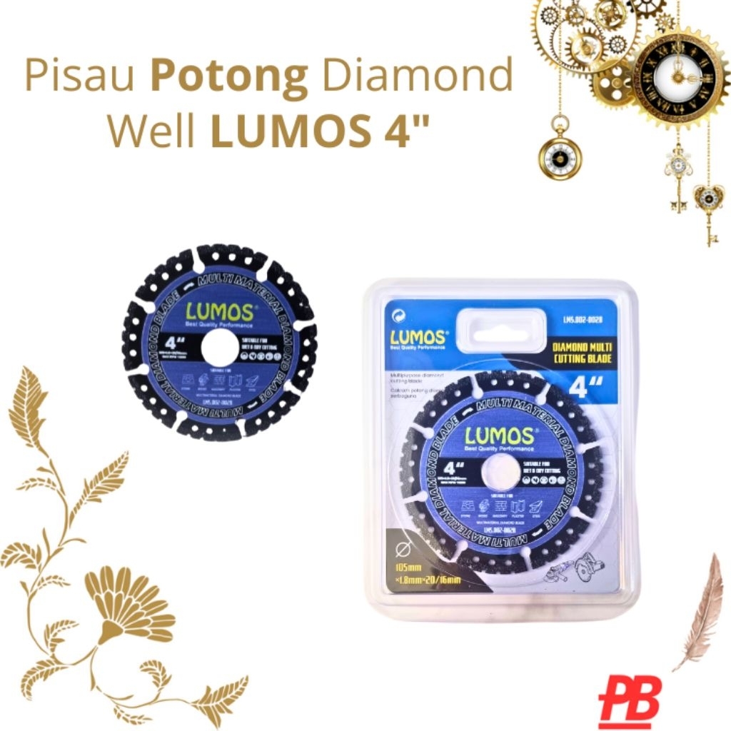 

Diamond Blade/Pisau Potong/ Diamond Well LUMOS 4