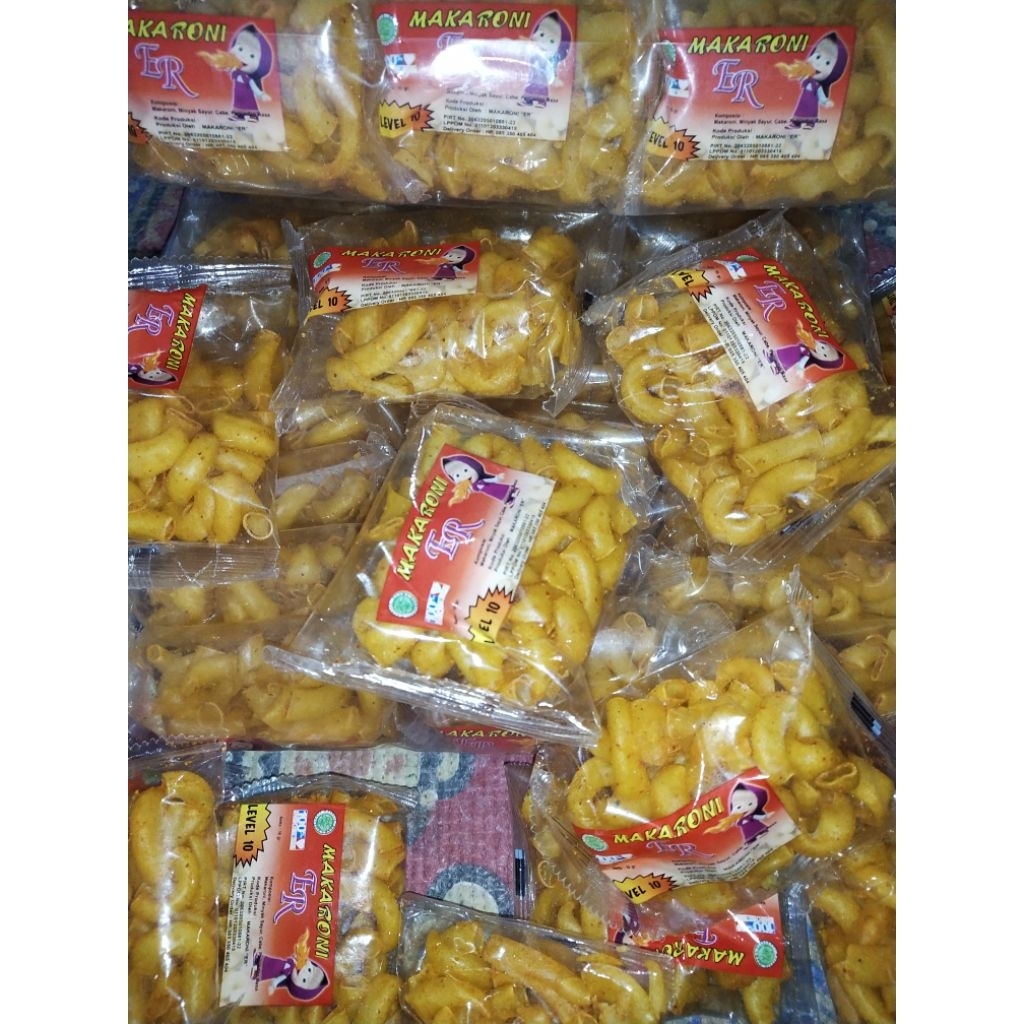 

Forcysn Makaroni Makroni Er Marsha Viral Gurih Pedas Harga 15Gr