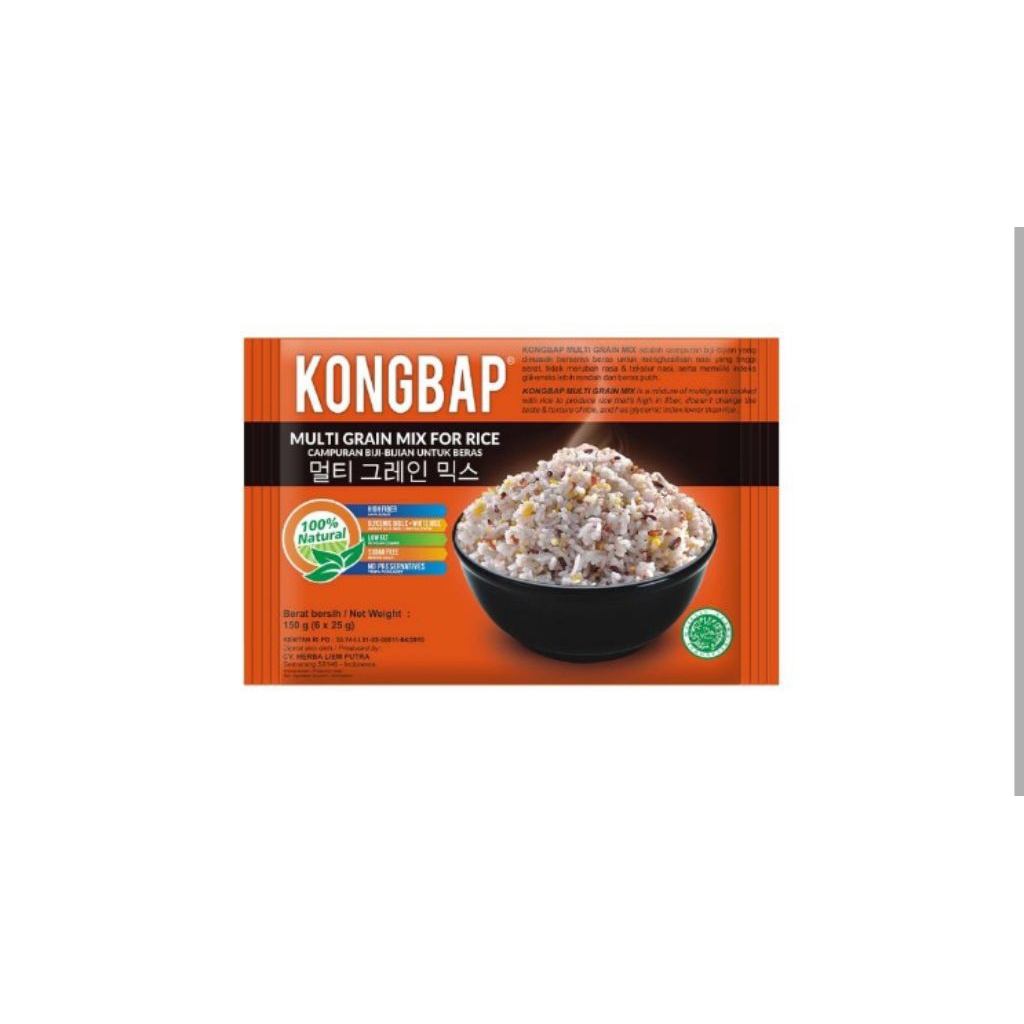 

Kongbap Beras Multi Grain Mix Original 150g