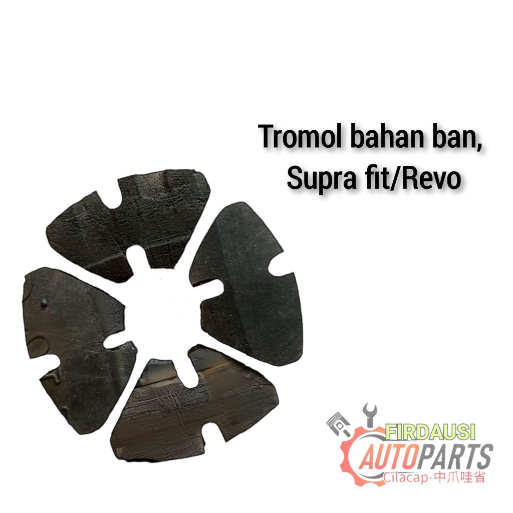 karet tromol bahan ban supra fit/revo
