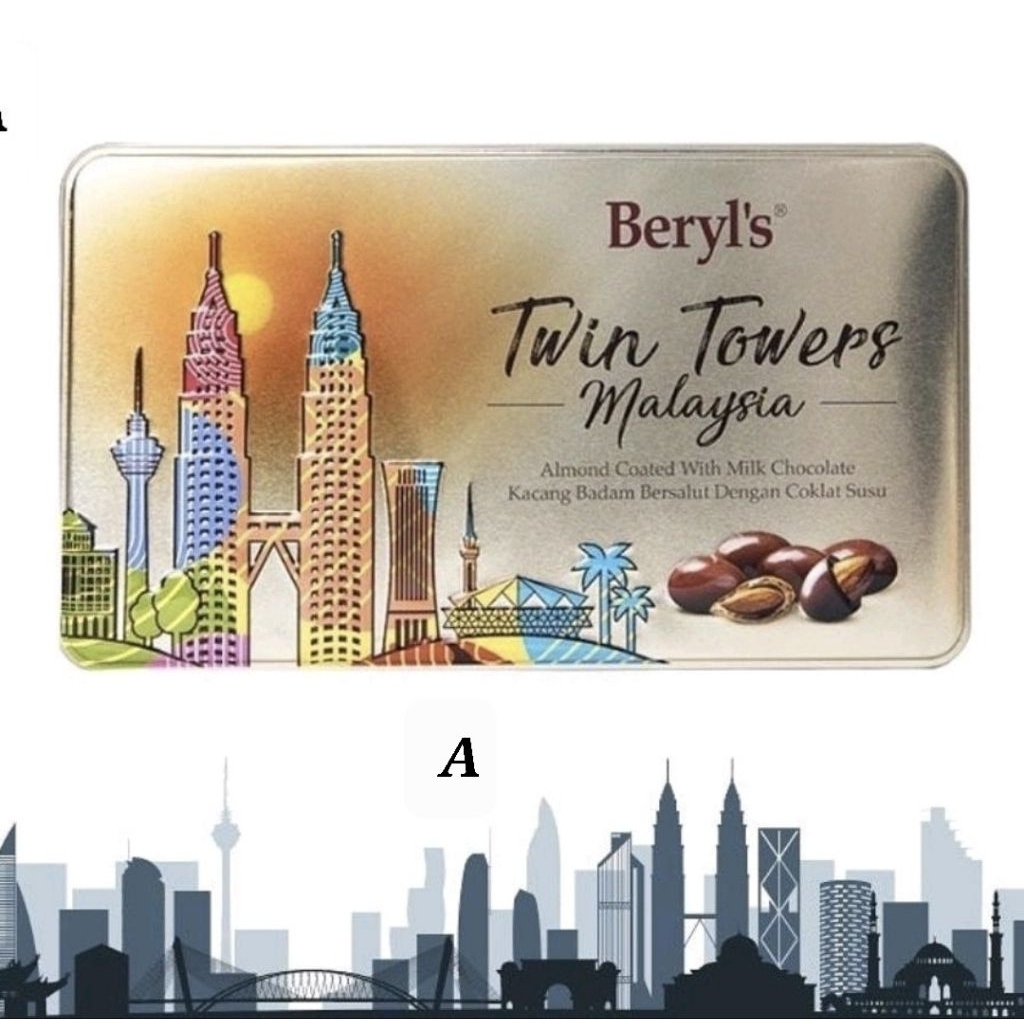 

Coklat Beryl's Malaysia Twin Tower Ready Stok