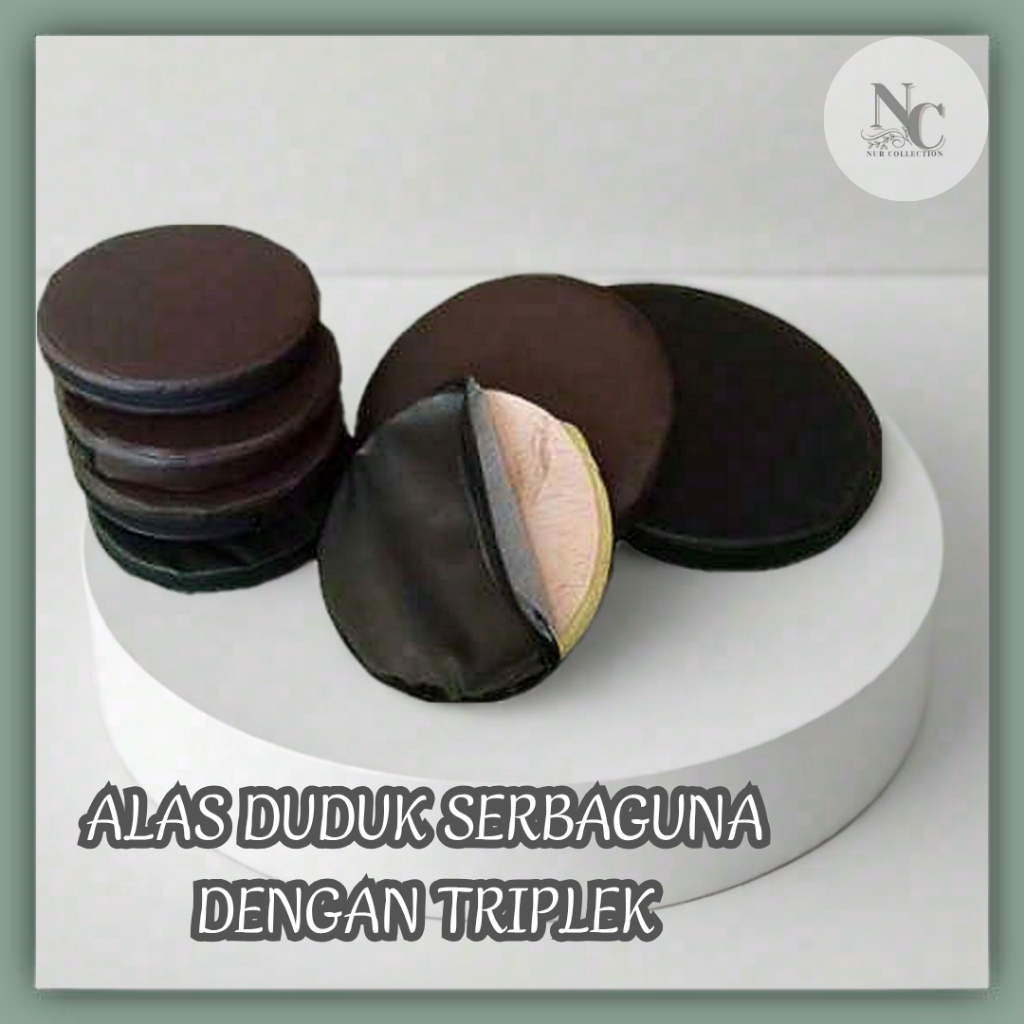 ALAS DUDUK BULAT SERBAGUNA TEBAL 5 CM| TEBAL BUSA 4 CM & TEBAL TRIPLEK 1 CM |  WATERPROOF