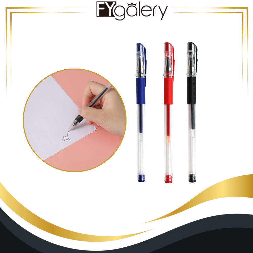 

FYgalery HL0008 Paket Hemat Alat Tulis 50 PCS & 100 PCS Pulpen Gel Ink 0.5mm Standart Murah Y1996