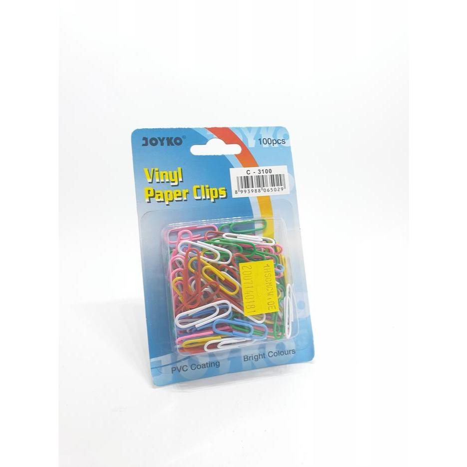 

Eselon Vinyl Paper Clips C-103 / 100pcs