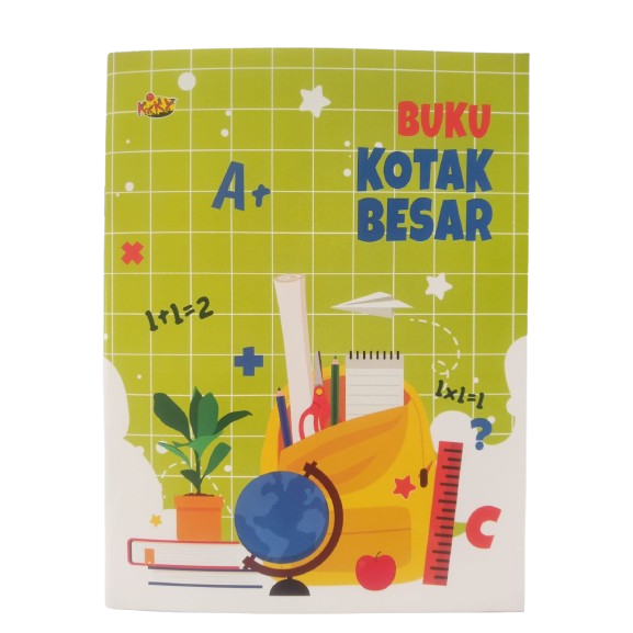 

1 Pak (10 Buku) Buku Kotak Besar Kiky/ Buku Kotak Besar/ Buku TK/ Buku Tulis/ Buku Matematika