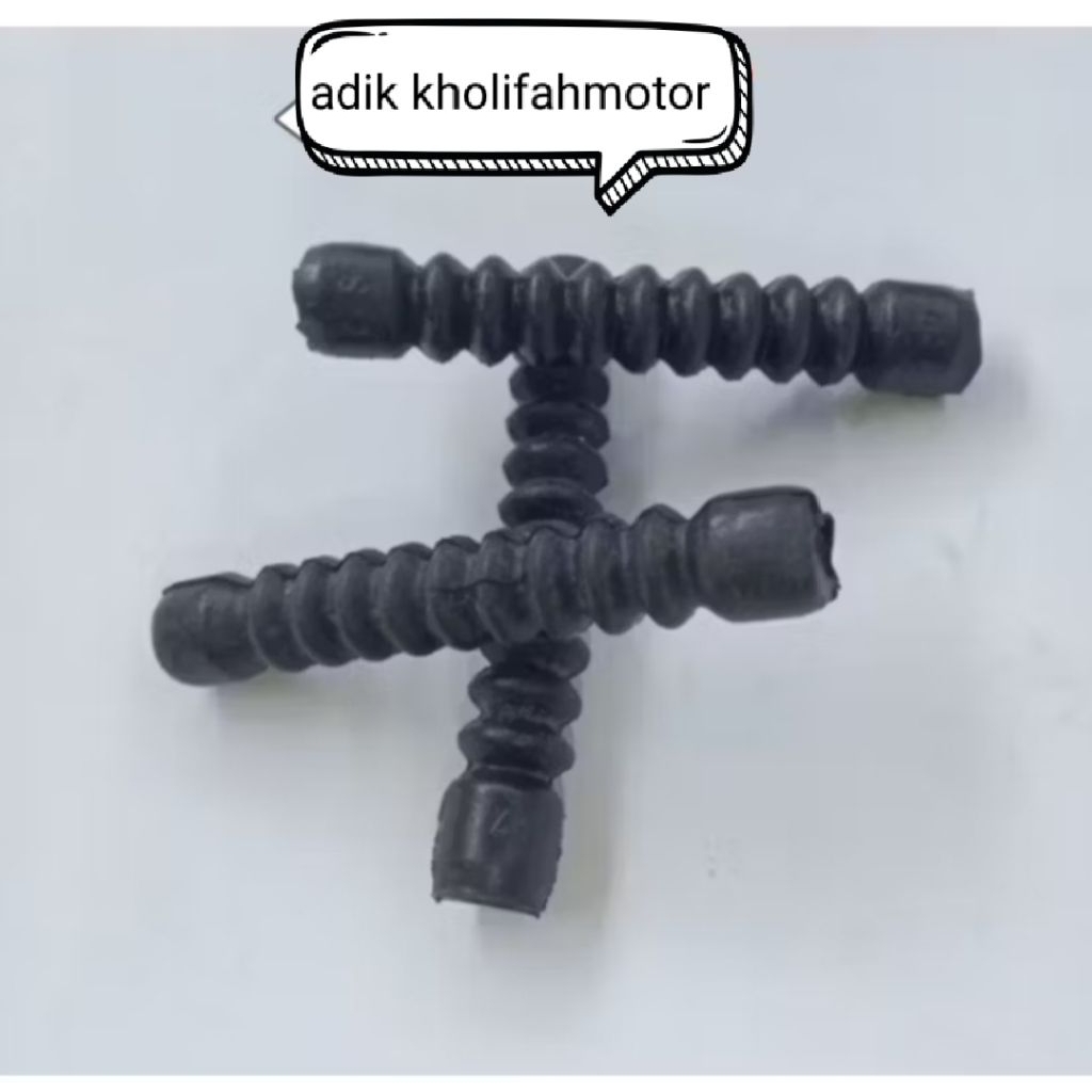 Karet Cacing Kabel Rem / Karet Spiral pelindung Kabel Rem / Karet Kabel Rem Belakang / Karet Pelindu