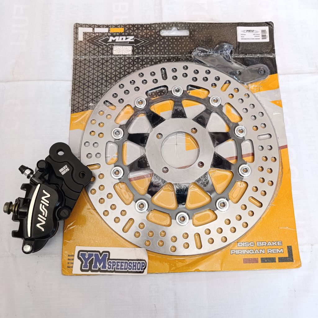 DISC PIRINGAN CAKRAM MOS 300MM RX KING PLUS KALIPER NISSIN 2PISTON PNP RX KING OLD RX KING LAMA