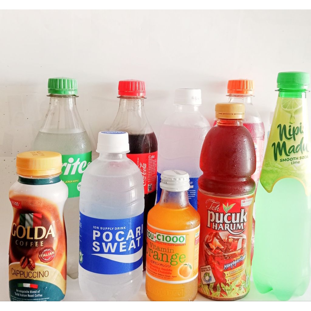 

Minuman segar sprite fanta coca cola