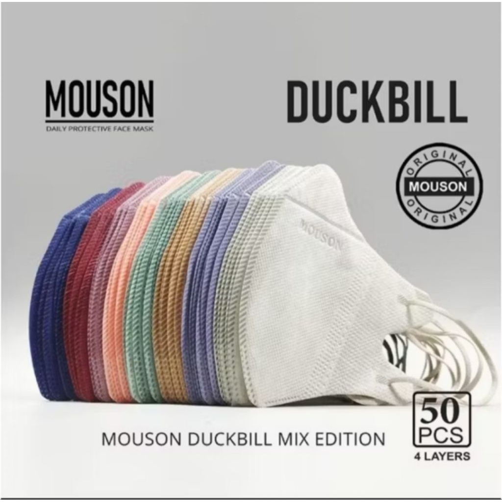 Duckbill Mouson Mix Warna/ Duckbill Warna/Duckbill Mouson 4ply