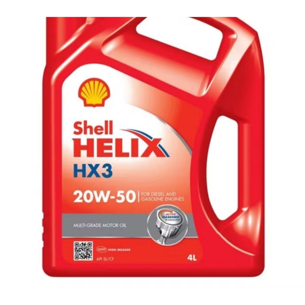 oli hx3 4liter oli shell helix hx3