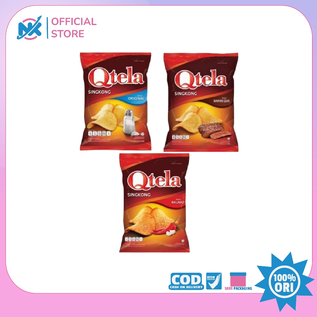 

Snack Qtela Balado Bbq Ori 60gr