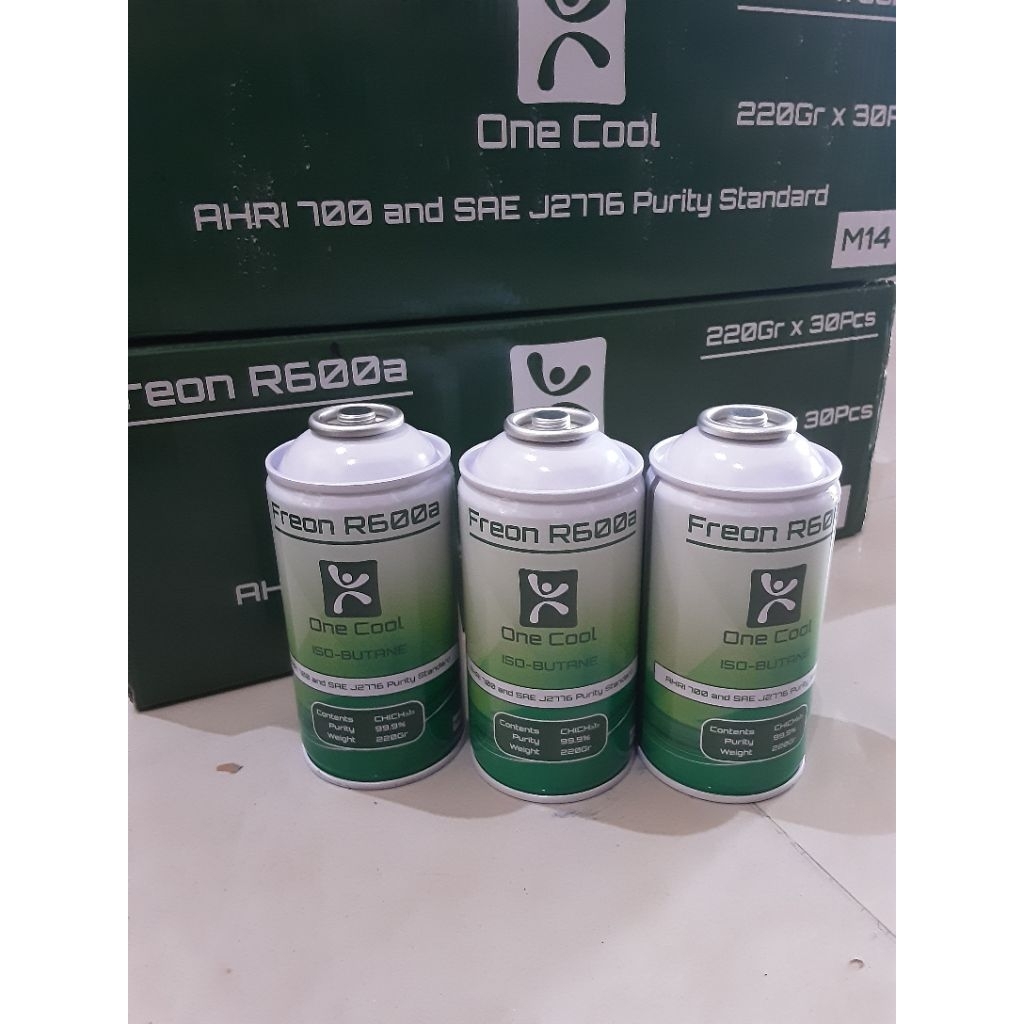 freon kulkas R600 onecool drat M12 dan M14