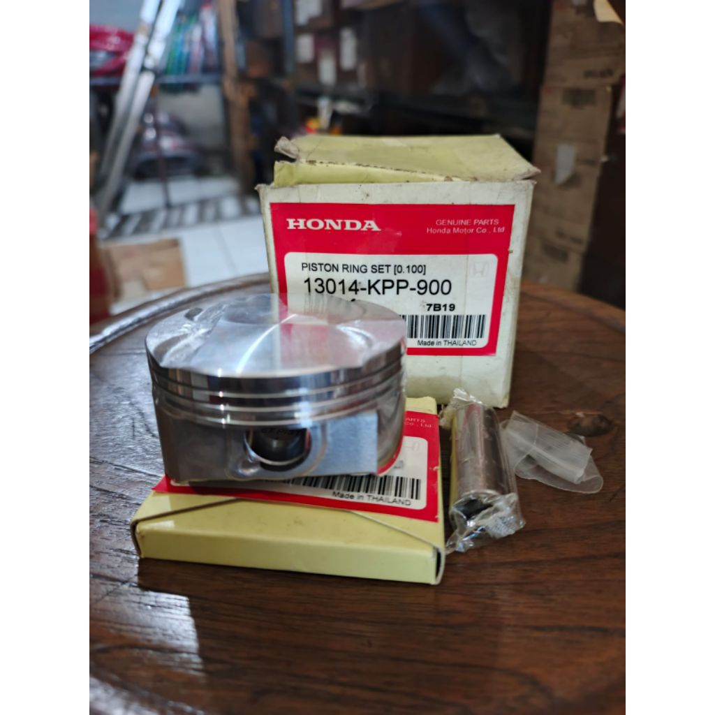 PISTON KIT HONDA CB150R CBR 150 OV OVERSIZE 100 ORIGINAL HONDA THAILAND
